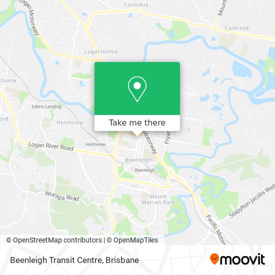 Beenleigh Transit Centre map