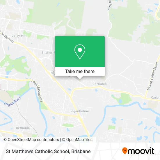 St Matthews Catholic School map