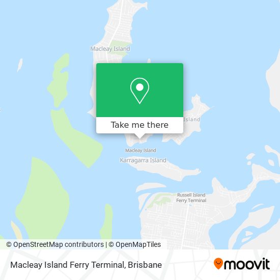 Macleay Island Ferry Terminal map