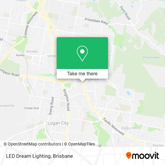 LED Dream Lighting map