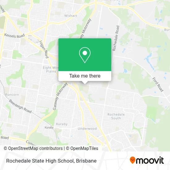 Rochedale State High School map