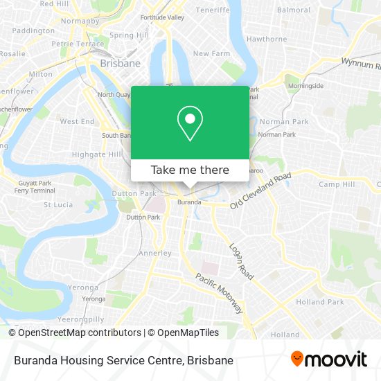 Buranda Housing Service Centre map