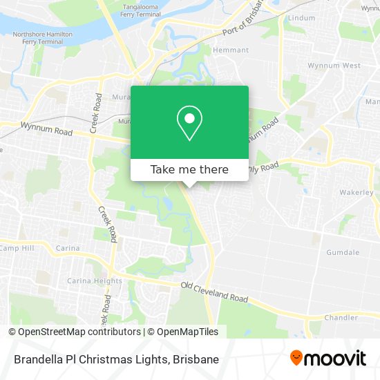Brandella Pl Christmas Lights map