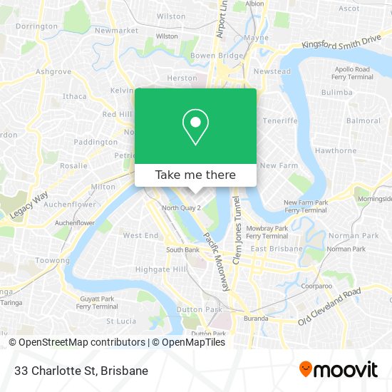 33 Charlotte St map