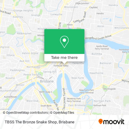 Mapa TBSS The Bronze Snake Shop