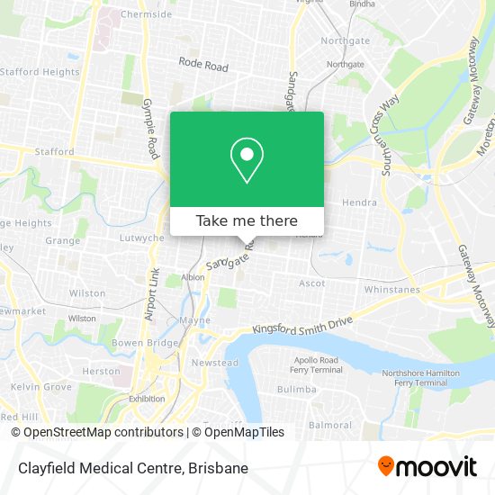 Clayfield Medical Centre map