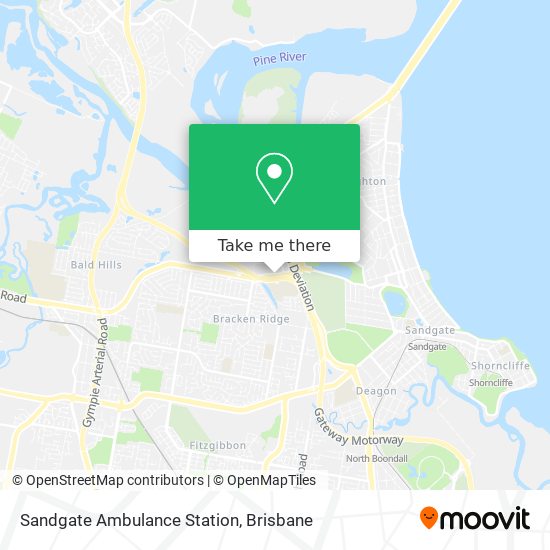 Sandgate Ambulance Station map