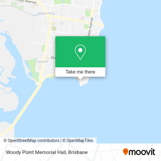 Woody Point Memorial Hall map
