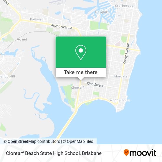 Clontarf Beach State High School map