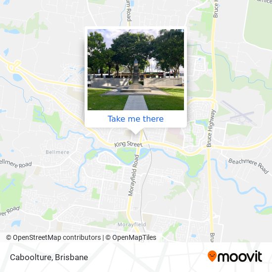 Caboolture map