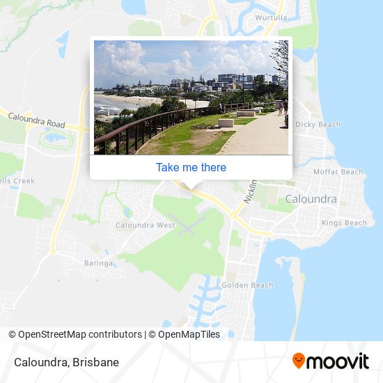 Mapa Caloundra