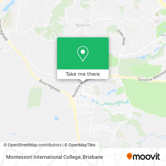 Montessori International College map