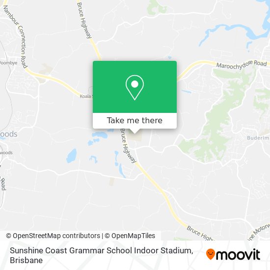 Sunshine Coast Grammar School Indoor Stadium map