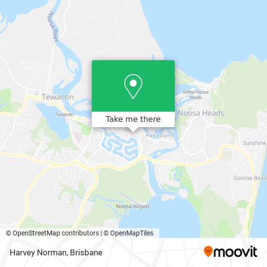 Harvey Norman map