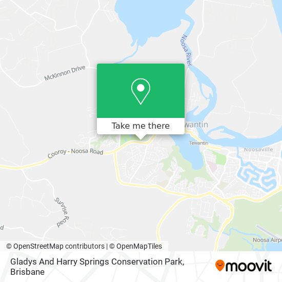 Gladys And Harry Springs Conservation Park map