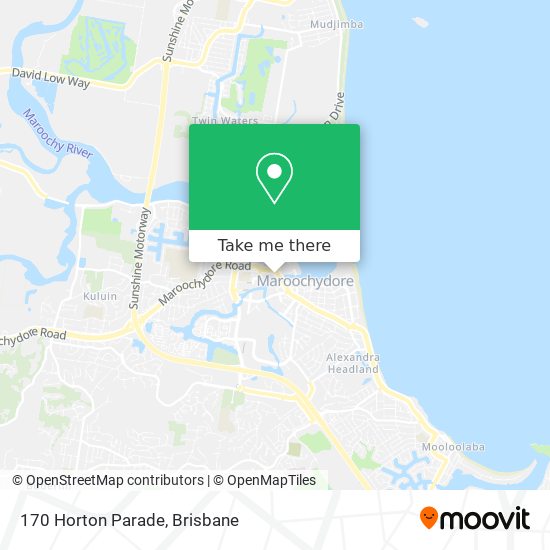 170 Horton Parade map