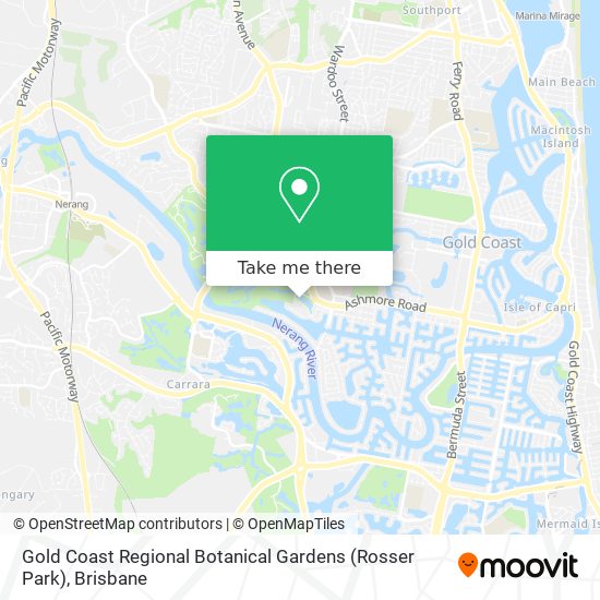 Brisbane Botanical Gardens Map How To Get To Gold Coast Regional Botanical Gardens (Rosser Park) In Benowa  By Bus Or Train?