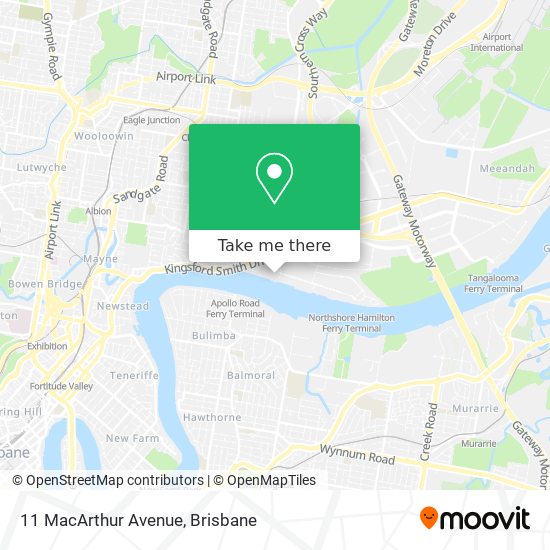 11 MacArthur Avenue map