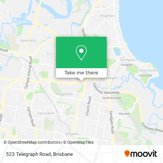 523 Telegraph Road map