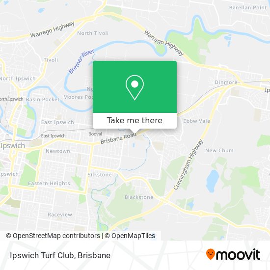 Ipswich Turf Club map