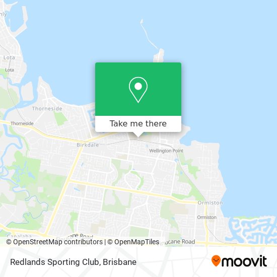 Mapa Redlands Sporting Club