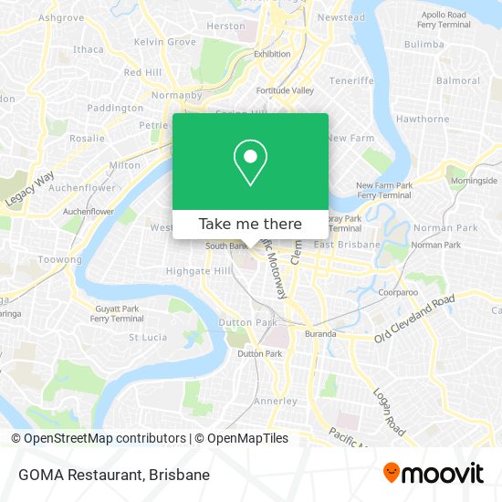 Mapa GOMA Restaurant