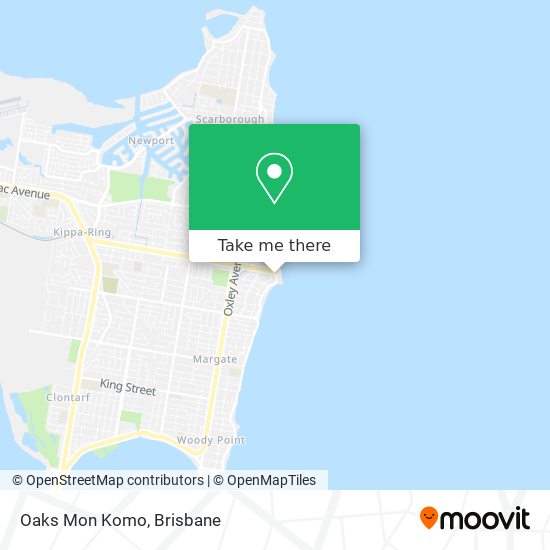 Oaks Mon Komo map