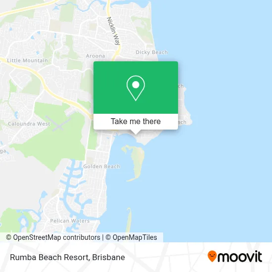 Rumba Beach Resort map