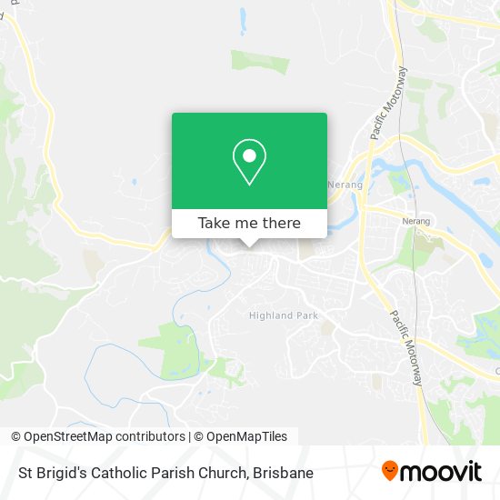 St Brigid's Catholic Parish Church map
