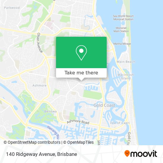 140 Ridgeway Avenue map