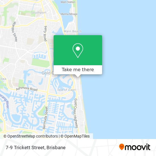 7-9 Trickett Street map