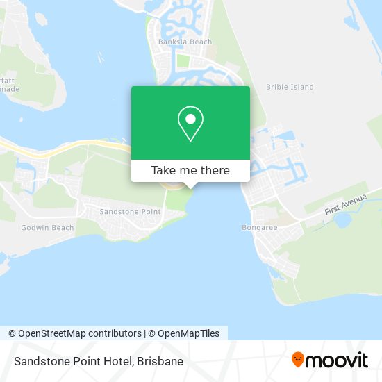 Sandstone Point Hotel map