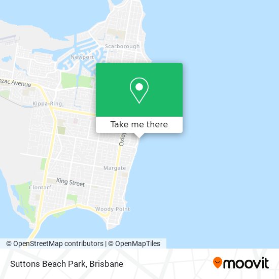 Suttons Beach Park map