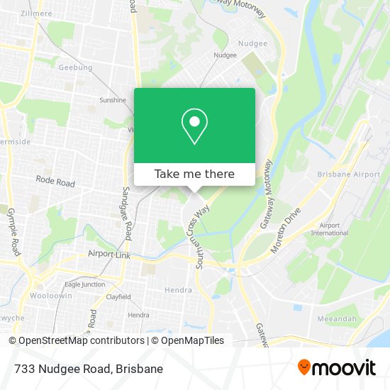 733 Nudgee Road map