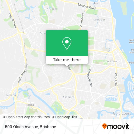 500 Olsen Avenue map