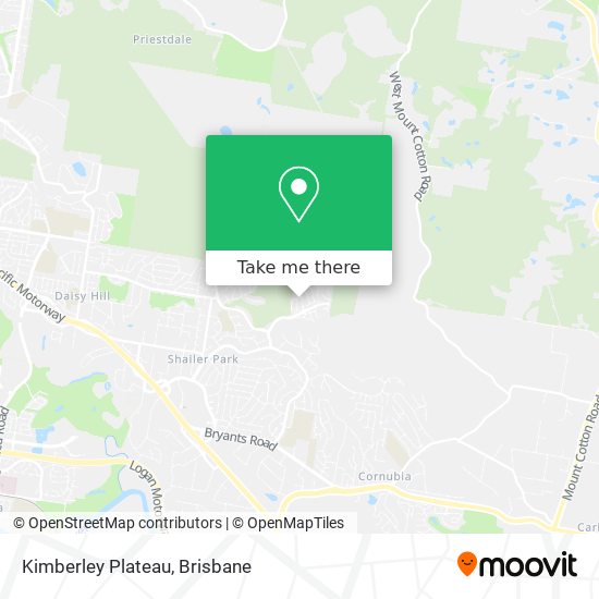 Kimberley Plateau map