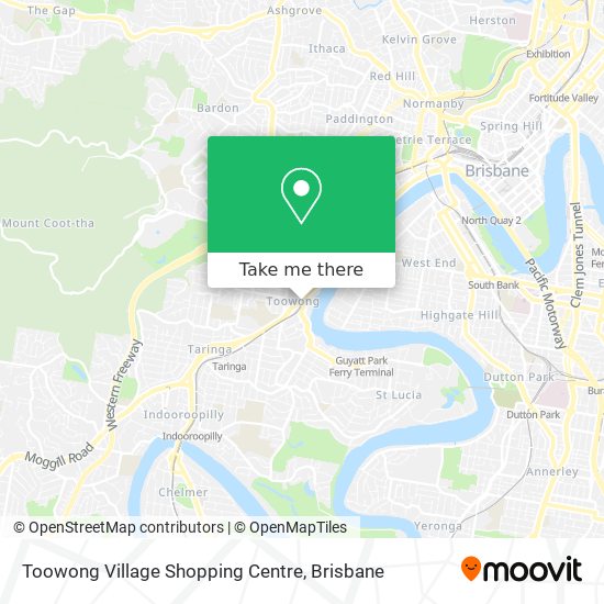 Toowong Village Shopping Centre map