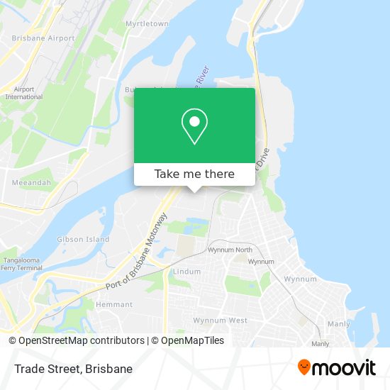 Trade Street map