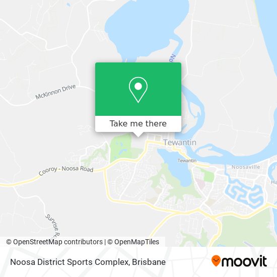 Noosa District Sports Complex map