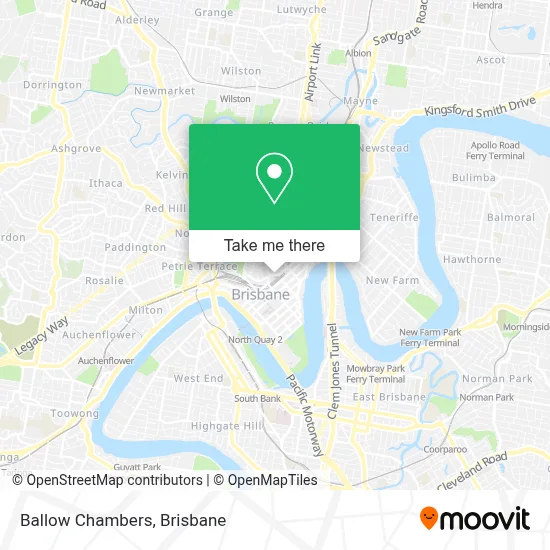 Mapa Ballow Chambers