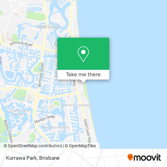 Kurrawa Park map