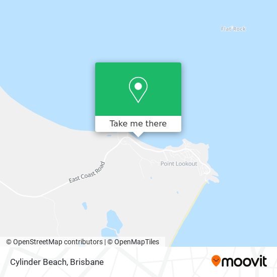 Cylinder Beach map