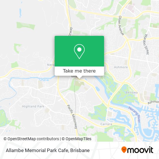 Mapa Allambe Memorial Park Cafe