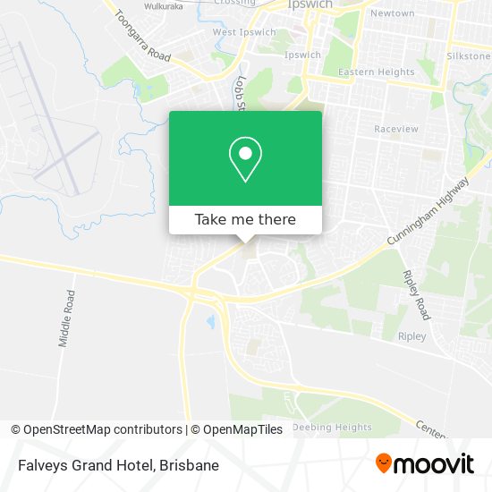 Falveys Grand Hotel map