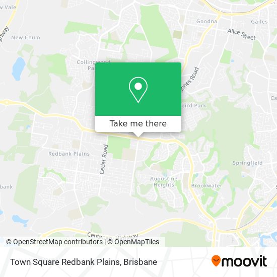 Town Square Redbank Plains map