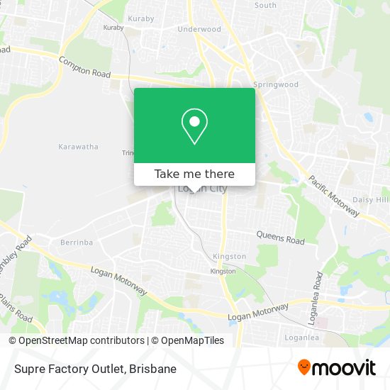 Supre Factory Outlet map
