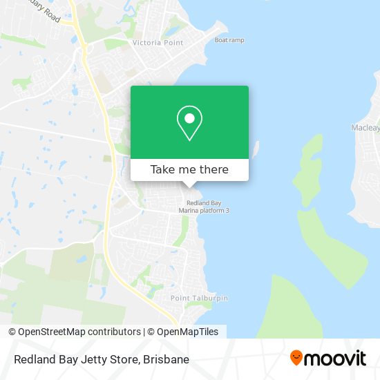 Redland Bay Jetty Store map