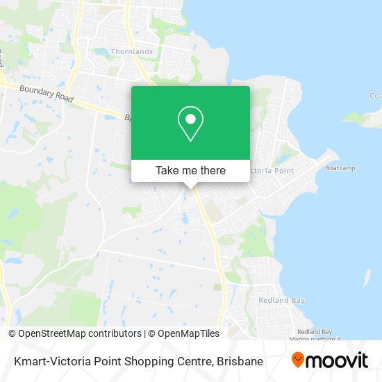 Mapa Kmart-Victoria Point Shopping Centre