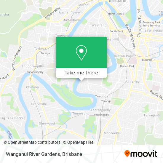 Wanganui River Gardens map