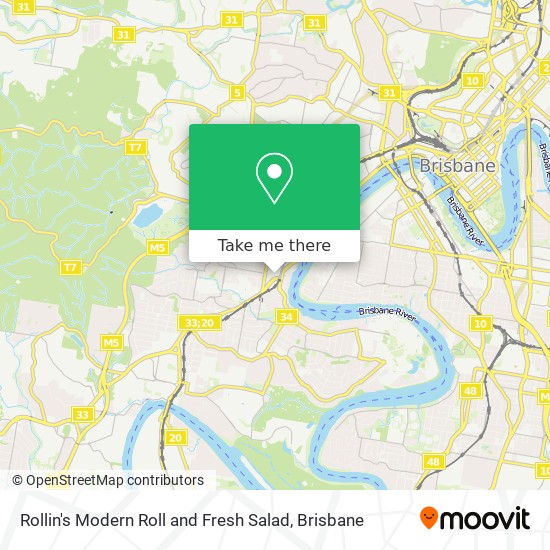 Rollin's Modern Roll and Fresh Salad map